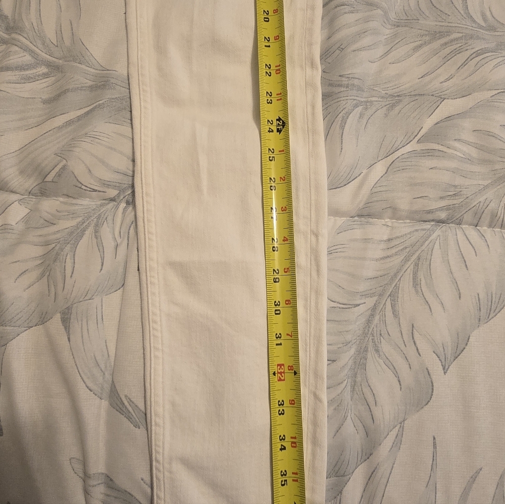 Ralph Lauren Purple Label Women's White Slim Fit Jeans 27 - Picture 7 of 9